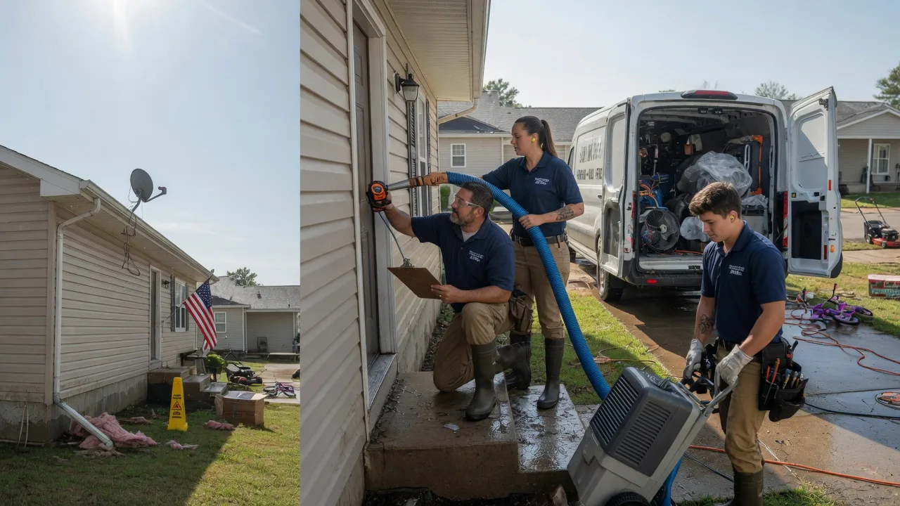Ceiling Water Damage Restoration in Nora, IL near me