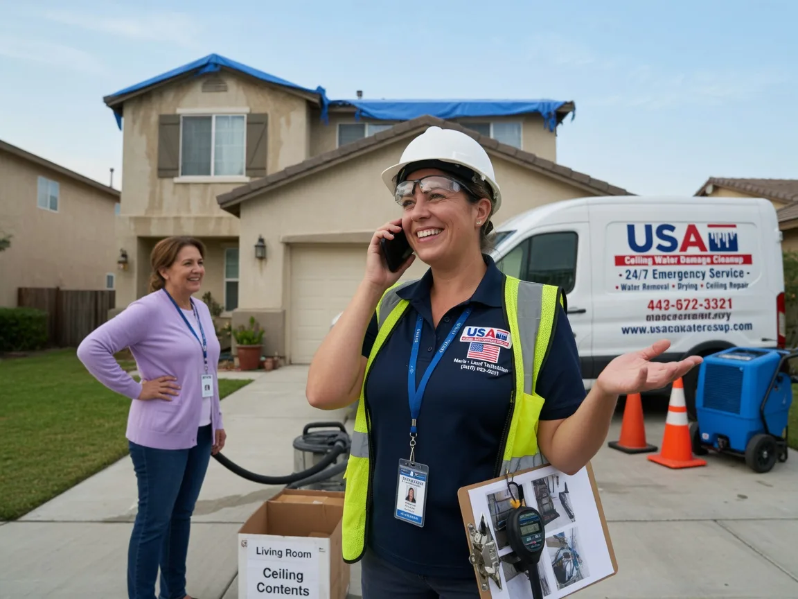 Ceiling Water Damage Restoration Nora, IL FAQs